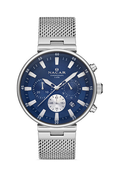 Nacar GÜMÜŞ ERKEK KOL SAATİ NC34-290505-ALM