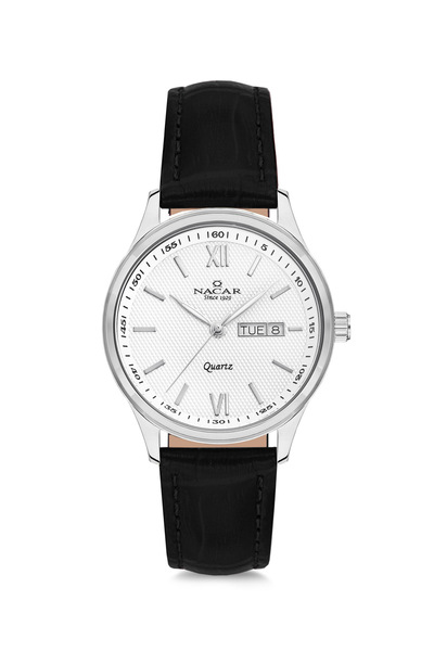 Nacar KLASİK SİYAH KADIN KOL SAATİ NC31-39B155-ASL1