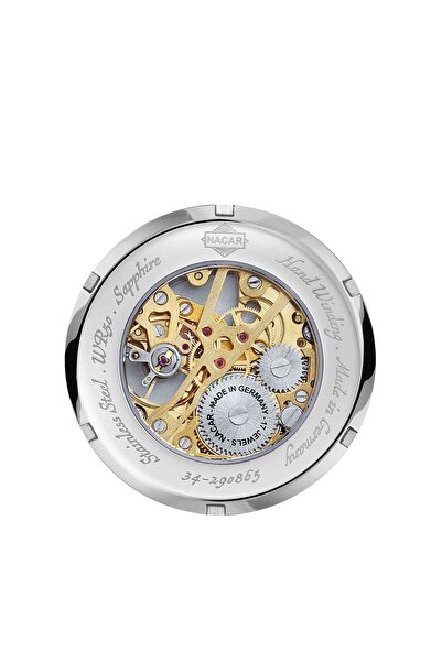 Nacar Sapphire Glass Classic Black Men's Wristwatch Nc34-290865-Agl1