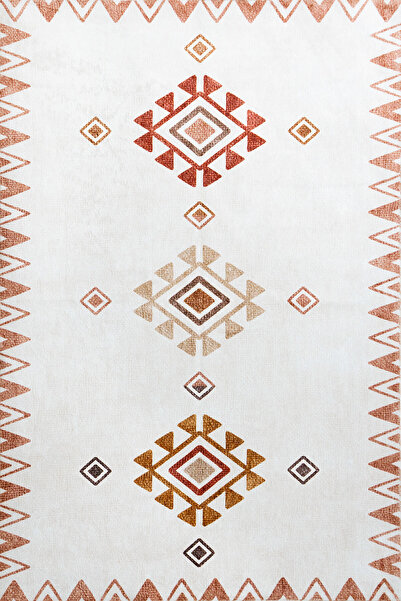 ARTLOOP Fuga Yumuşak Dokulu Beyaz Modern Desenli Halı KA 14