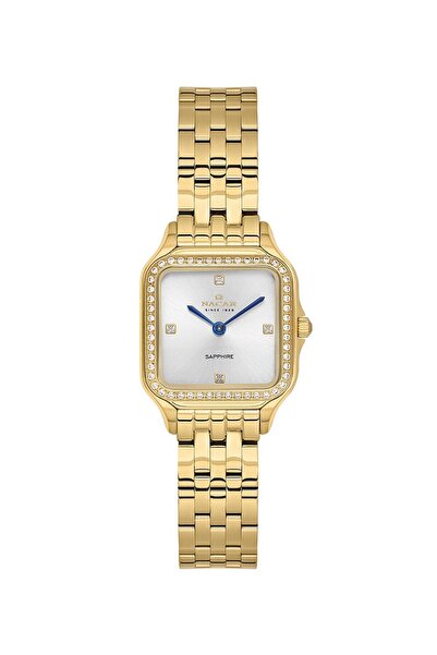 Nacar Sapphire Glass Gold Women's Wristwatch Nc33- 398508 -Dwms