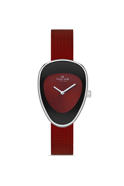 Nacar KIRMIZI KADIN KOL SAATİ NC17-3920567-ARBM