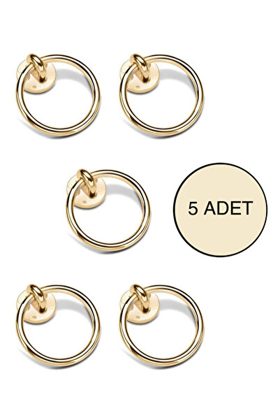 MegaVitrin 5 Adet Halka Sarkaç Kulp Seti - Üstten Vidalı Sandalye Arkası ve M...