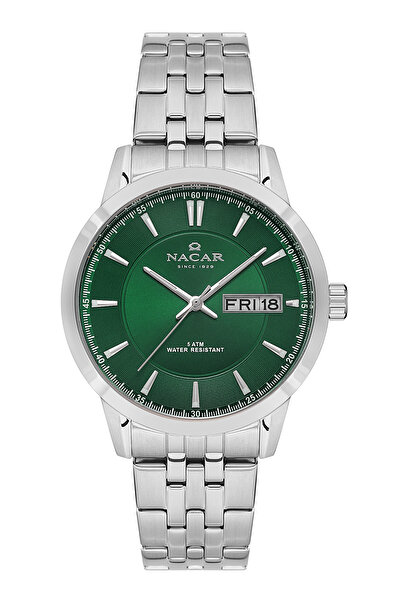 Nacar KLASİK GÜMÜŞ ERKEK KOL SAATİ NC21-294740-ANM