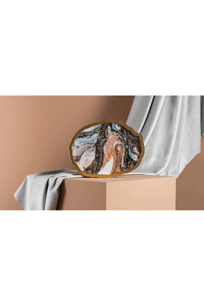 Kelebek Galexa Dekoratif Tepsi