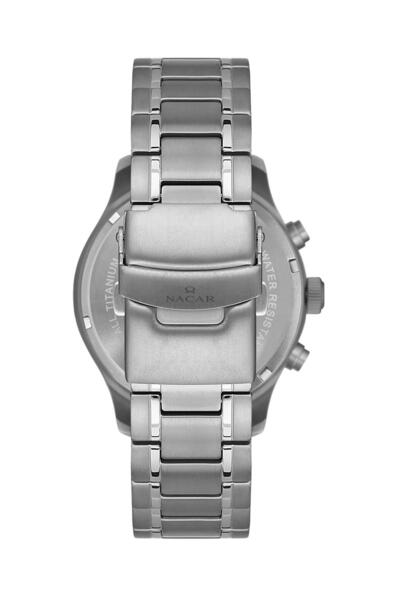 Nacar Sapphire Glass Sport Grey Men's Wristwatch Nc34-25B019-Tbsm