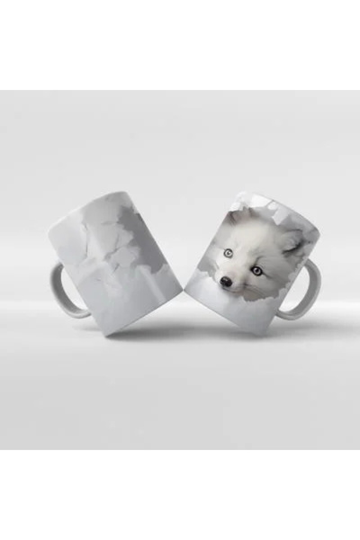 Rengineshop كوب بطبعة حيوانات - 1