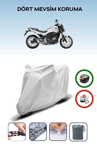 Breen Waterproof Durable Motorcycle Tarpaulin for Honda NC 750 S DCT - Rear B...