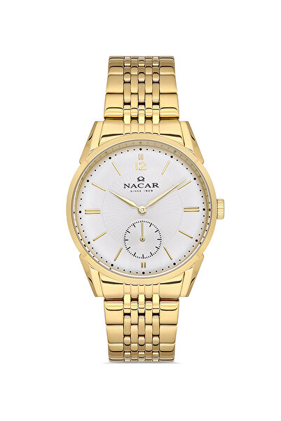 Nacar KLASİK ALTIN ERKEK KOL SAATİ NC18-2924B196-DSM