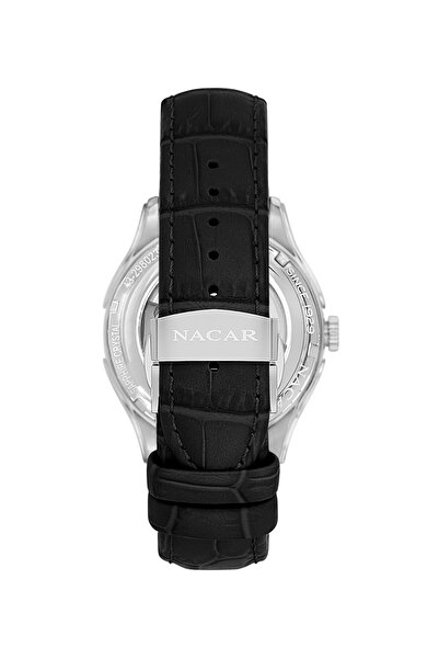 Nacar Sapphire Glass Classic Black Men's Wristwatch Nc43- 2980234 -Asl1