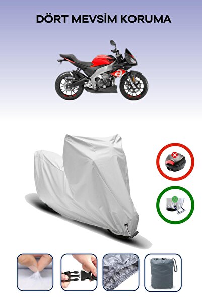 Breen قماش مشمع متوافق مع Aprilia Tuono 660 - قماش متين آمن ومقاوم للماء
