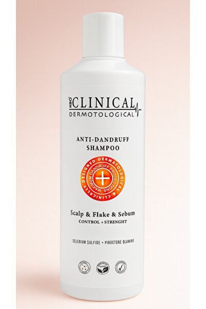 hbo CLINICAL KEPEK KARŞITI VE SEBUM DENGELEYİCİ, DERMATOLOJİK ONAYLI ŞAMPUAN