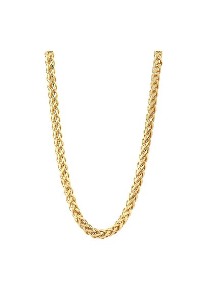 aga kulche Kare Palmiye 3,3 mm Altın Zincir