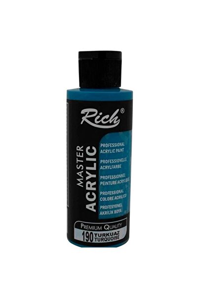 Rich Master Akrilik Boya Turkuaz 120ml
