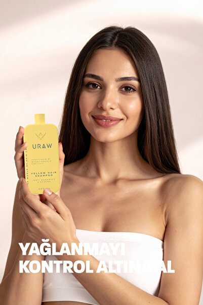 Uraw Yellow Shampoo ( Onarıcı Bakım Ve Sağlıklı Saç Derisi ) ( 400 ml )