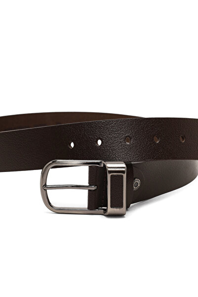 Derimod Ανδρική Καφέ Δερμάτινη Ζώνη 000A2D13064FT