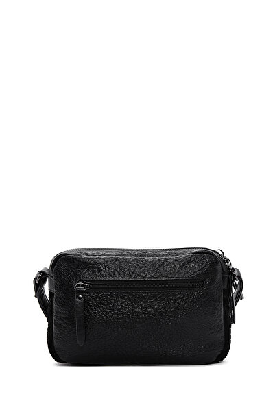 Derimod Women's Black Long Strap Crossbody Bag 25Wbd2463Ft