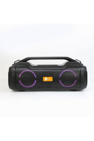 Lecoo Ds153 Boombox Rgb Bluetooth 5.0 Stereo 80w Ipx5 Tws Taşınabilir Hoparlör