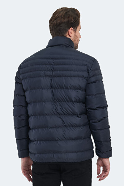 Slazenger HORIZON I Erkek Şişme Lacivert Mont & Kaban