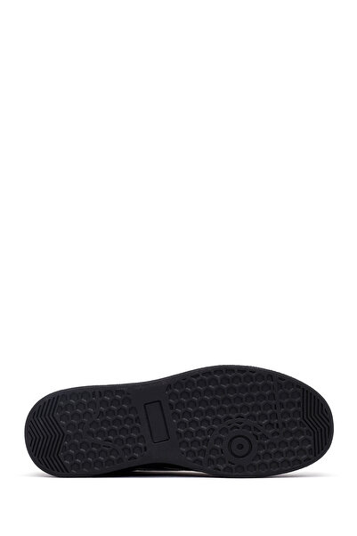 Derimod Kadın Siyah Bağcıklı Kalın Tabanlı Sneaker, Kışlık Spor Ayakkabı 25AFD430814