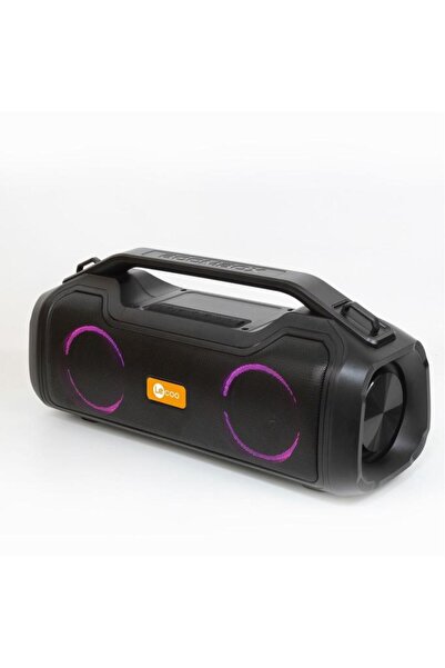 Lecoo Ds153 Boombox Rgb Bluetooth 5.0 Stereo 80w Ipx5 Tws Taşınabilir Hoparlör
