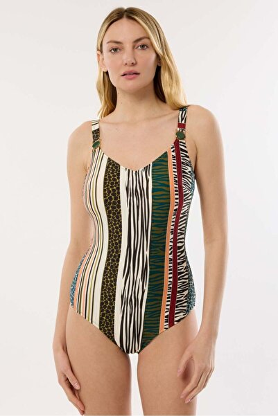 AYYILDIZ 9132 Yeşil Kahve Toparlayıcı Mayo