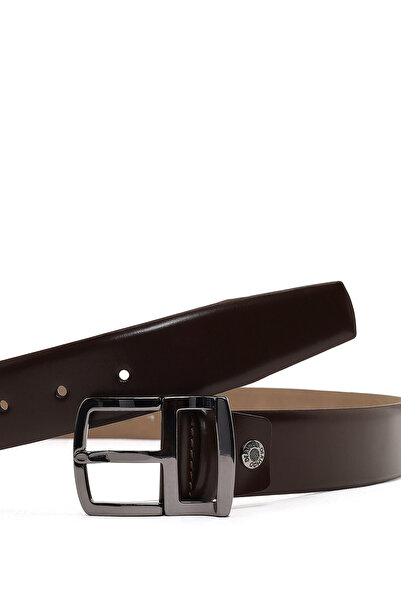 Derimod Erkek Kahverengi Deri Kemer 000A2D1306018