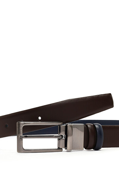 Derimod Men's Brown Leather Belt 000A2D1306218