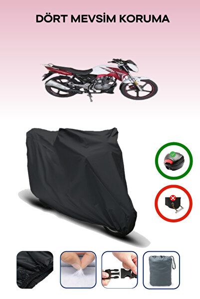 Breen Black Arora Ar 170-20 Elegant Compatible Motorcycle Tarpaulin Rear Bag ...