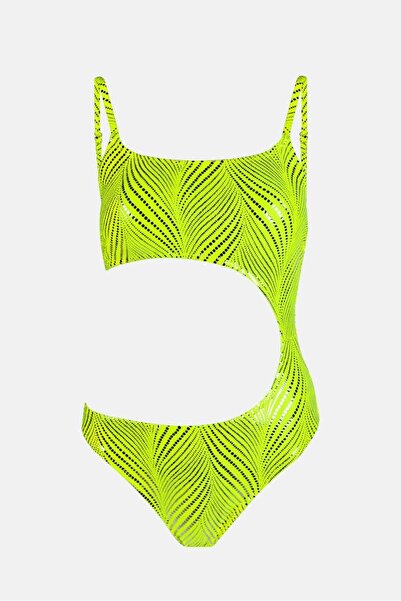 AYYILDIZ 4305 Neon Sarı Mayokini