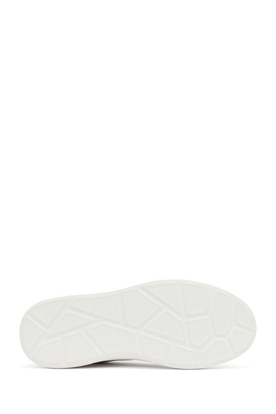 Derimod Erkek Beyaz Bağcıklı Kalın Tabanlı Sneaker 25WFD6945PV