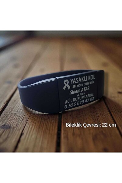 fırsatlar diyarı Kişiye Özel Tıbbi Acil Durum Farkındalık Bilekliği Lenfödem ...