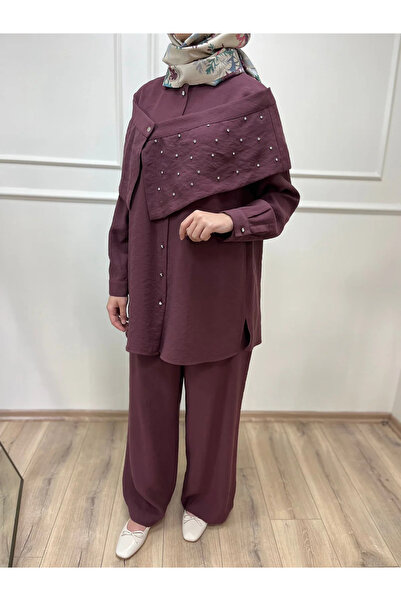 FUAT GÜRSEN Mobile Shawl Detailed Trousers Suit