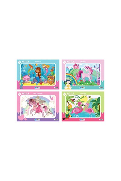 Blue Focus مجموعة مكونة من 4 قطع من حورية البحر ووحيد القرن والفلامنغو والأمي...