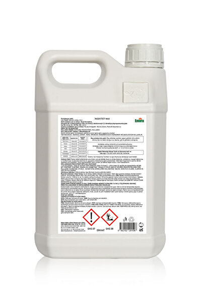 Chrysamed İnsektisit Max 5 Lt Böcek Ilacı Tahtakurusu Karınca Akrep Kene Örümcek Hamamböceği Sinek