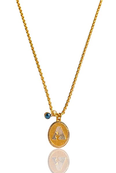 Güler Kuyumculuk Altın Nostaljik A Harfli Halat Zincir