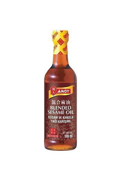 Amoy Susam Ve Kanola Yağı Karışımı 500 ml – Uzak Doğu Mutfağına Özel Wok Yağı