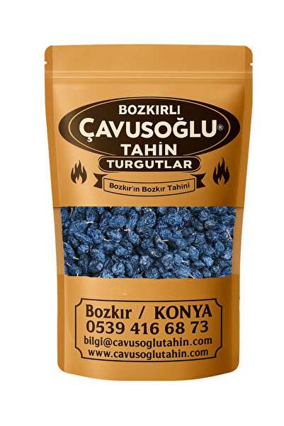 Bozkırlı Çavuşoğlu Doğal Kurutulmuş Keçimen Siyah Kuru Üzüm 100g