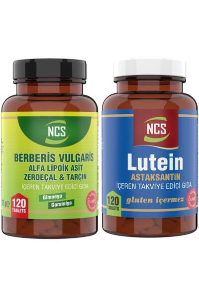 NCS ® Berberis Vulgaris 120 Tablet Lutein 120 Tablet 2 Ürün 1 Arada