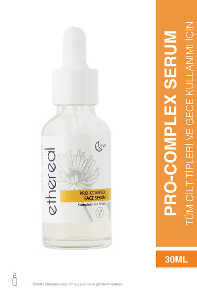 C Vitaminli Leke Karşıtı Yüz Serumu 30 ml - Gece Kullanımı İçin Pro-Complex Formül