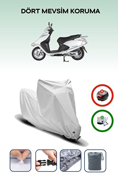 Breen Mondial Fury 110i - مشمع دراجة نارية آمن ومقاوم للماء ومتوافق مع القفل