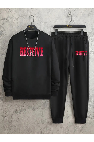 HOFFNUNG Bestfive Печатен велосипеден екип с големи размери