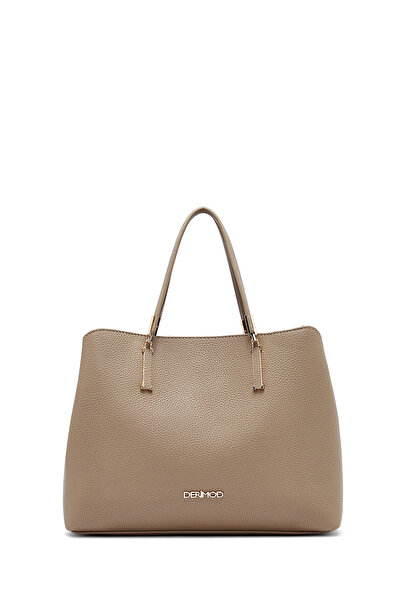 Derimod Women's Mink Long Strap Classic Handbag 25Wbd2720Ft