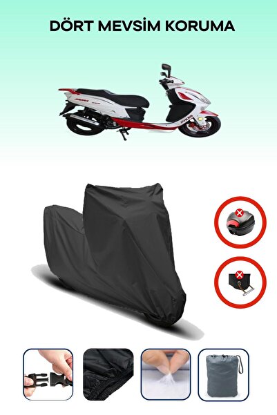 Breen قماش القنب للدراجات النارية المتوافق مع Arora Ar 150-t، غطاء المحرك