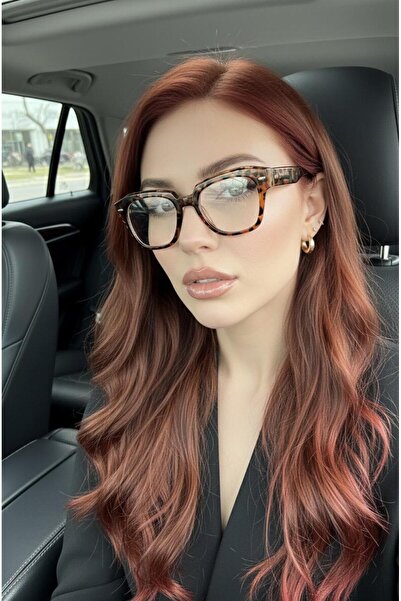 Goldmine Unisex Road Leopard Frame Blueblock Blue Light Protection Glasses