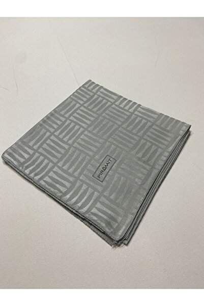 Siyane Women's Jacquard Scarf Silver 95 X 95