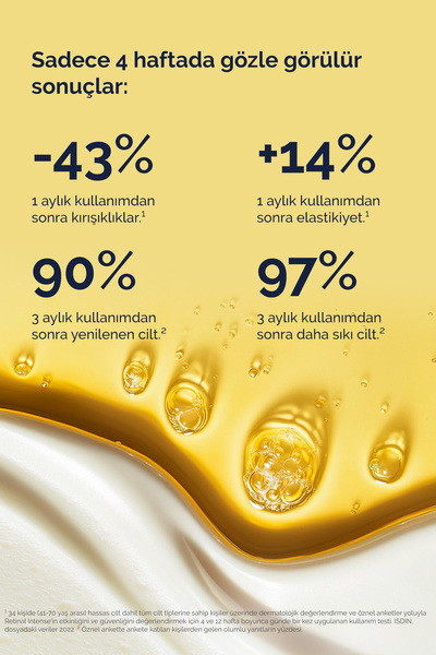 ISDINCEUTICS Retinal Intense Yaşlanma Karşıtı Retinal İçeren Çift Fazlı Gece Serumu 50 ml