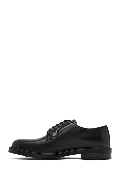 Derimod Men's Black Lace-Up Leather Casual Shoes 25Wfd724418