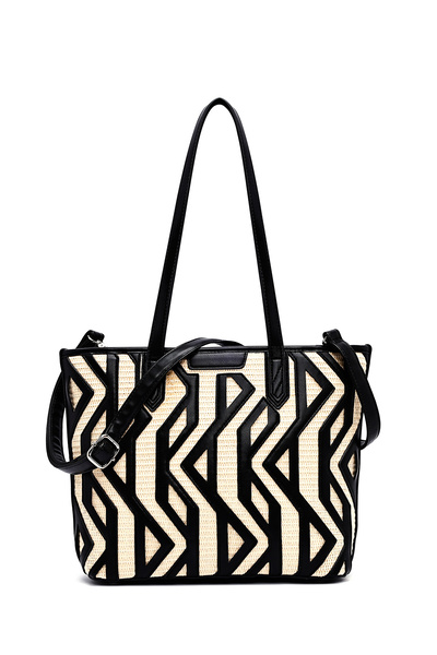 Derimod Women's Black Long Strap Shoulder Bag 25Sbd264614