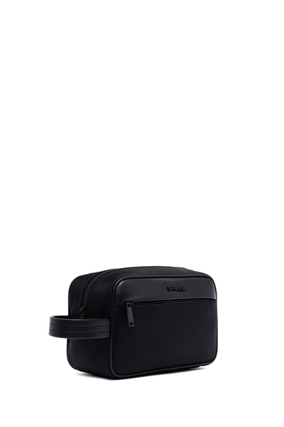 Derimod D-Pack Erkek Siyah Kumaş Mini El Çantası 25SBD30326F